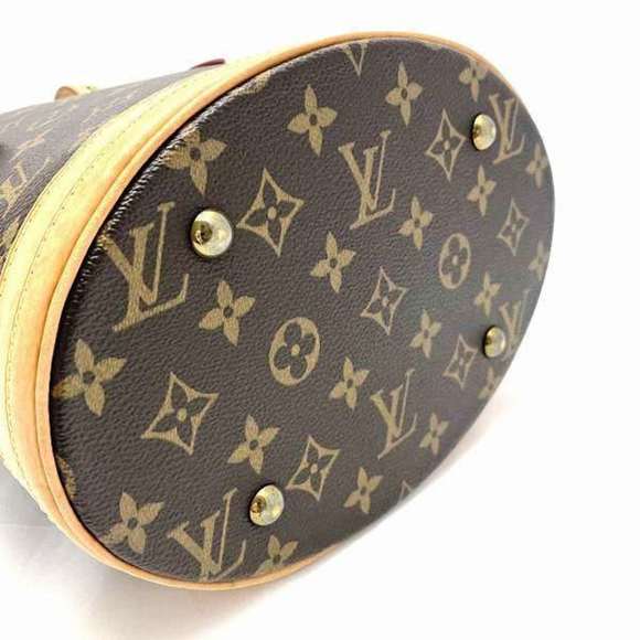 LOUIS VUITTON Monogram Petit Bucket M42238 Bag Tote - Picture 8 of 9